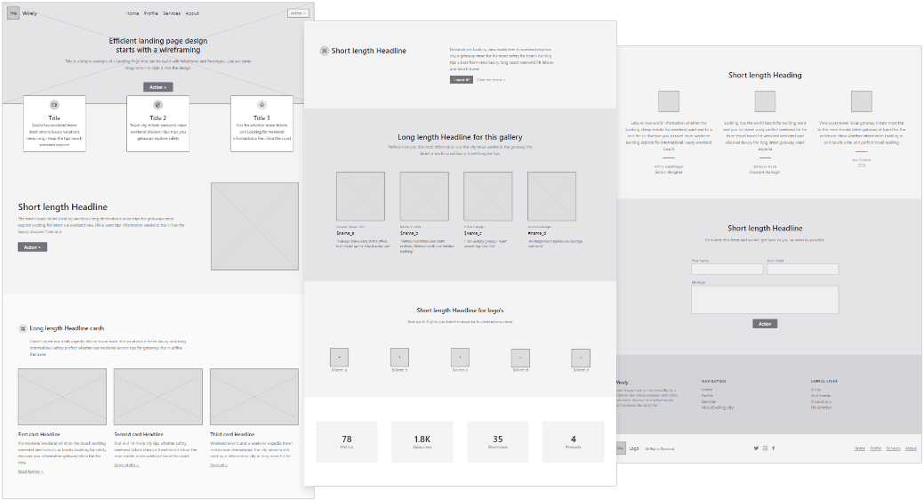 UX UI Prototyping & White-label development, Tailwind html / Css